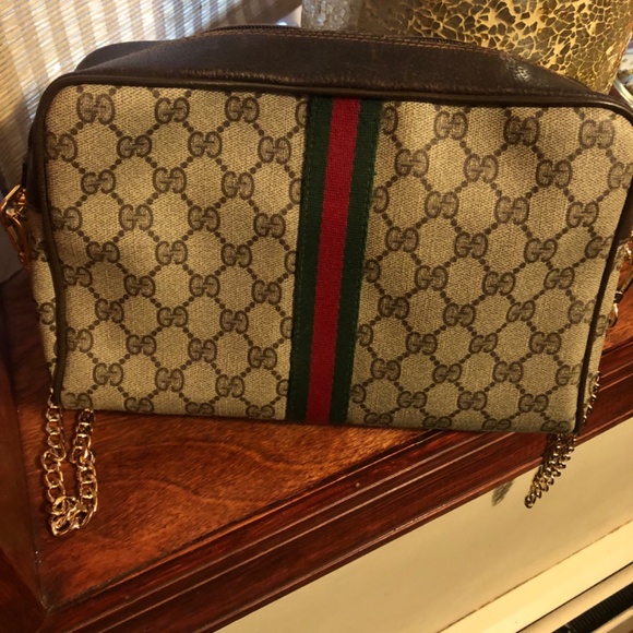 Authentic Gucci Crossbody Bag-Vintage! Make Offer! - Picture 14 of 15
